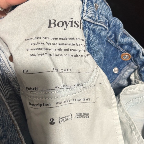 Boyish Casey Rigid Straight-Leg Jeans - Picture 5 of 10